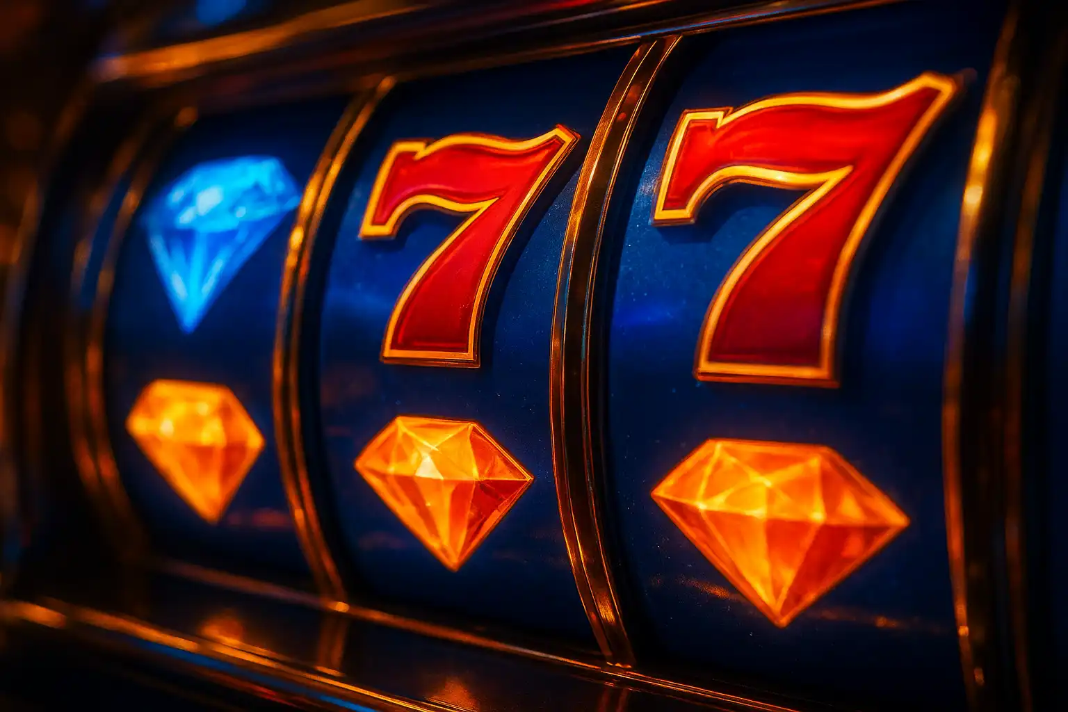 Colourful video slot reels on DaytonaSpin